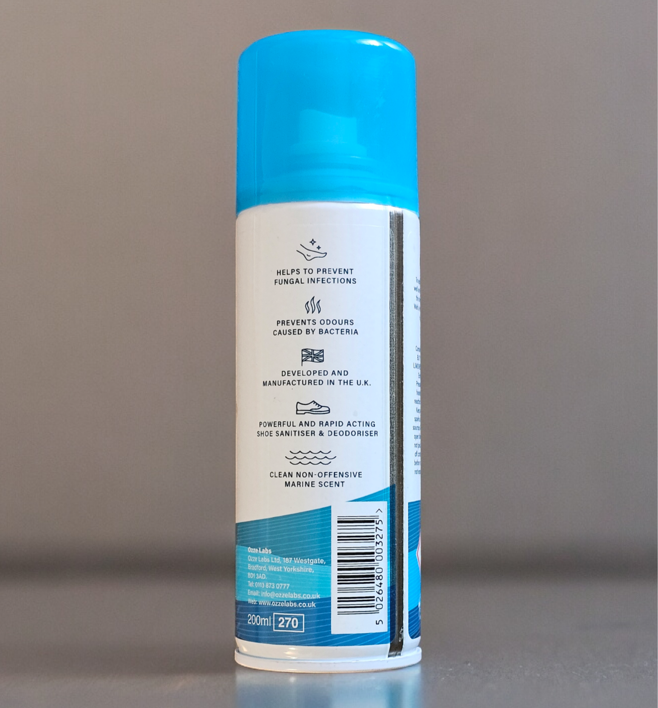 Shoe Sanitiser and Deodoriser - Marine Breeze